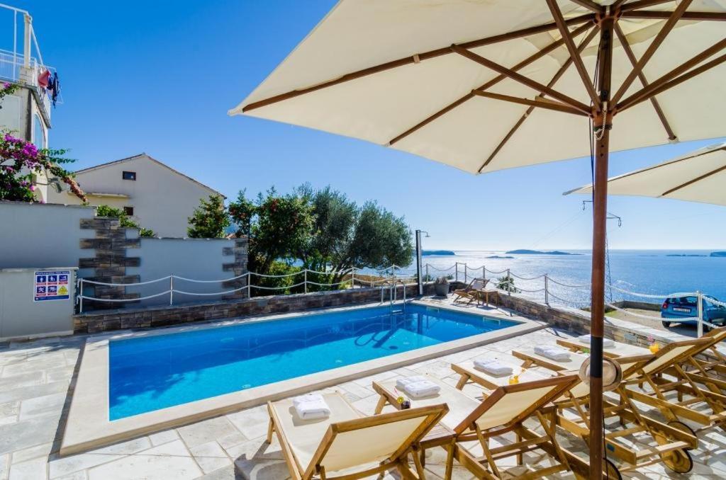Apartments Villa Capitano Mlini Zimmer foto